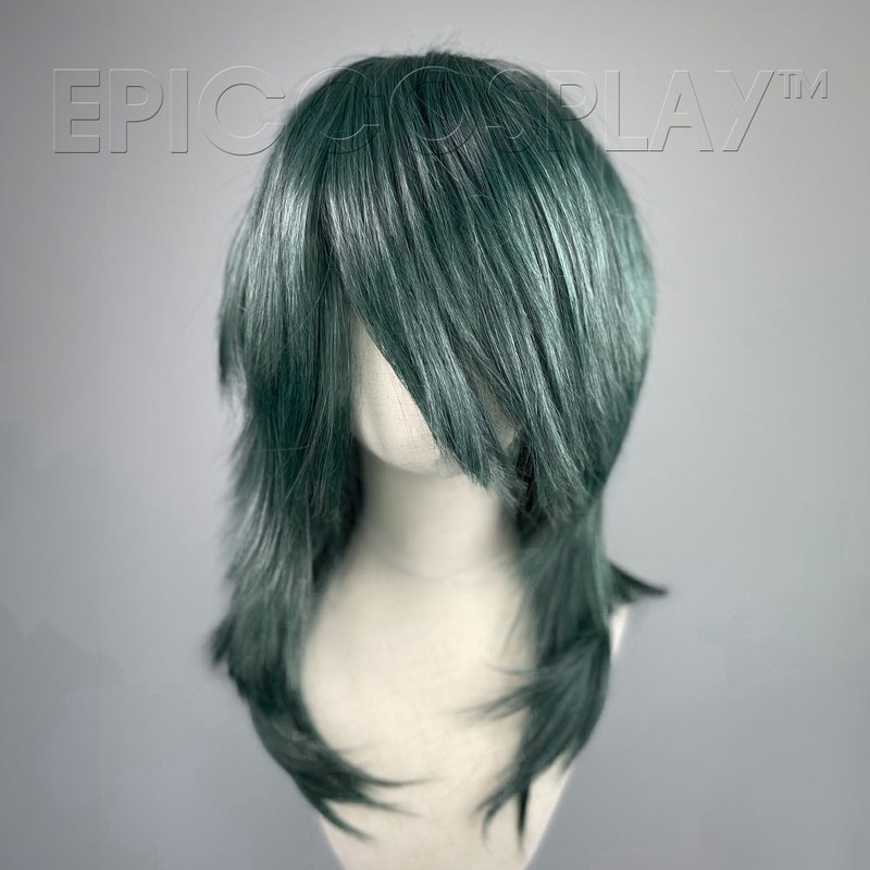 Helios – Forest Green Mix Wig