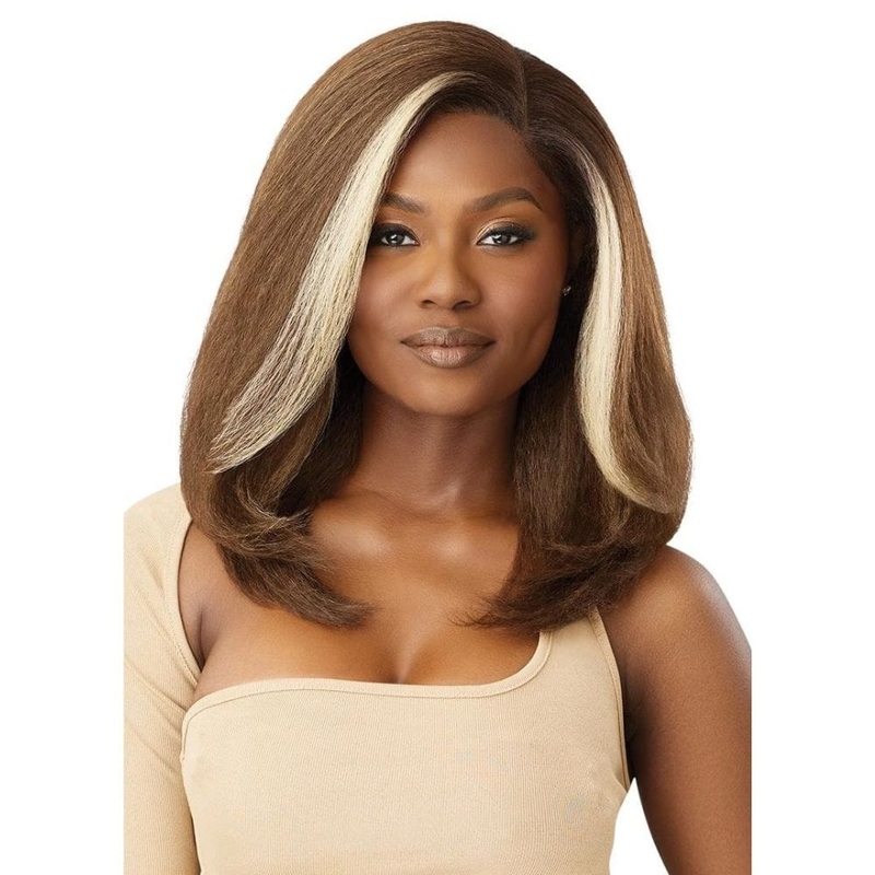 Outre Melted Hairline Lace Front Wig – Samira 1 JET BLACK