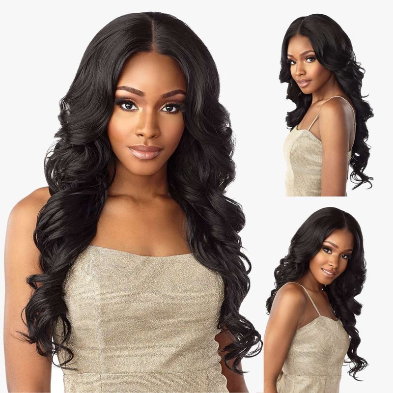 Sensationnel Butta HD Lace Front Wig – Unit 20 1 JET BLACK