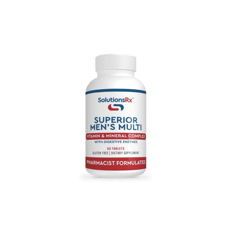 Superior Men’s Multi – 60 Tablets | Multi-Vitamins | SolutionsRx