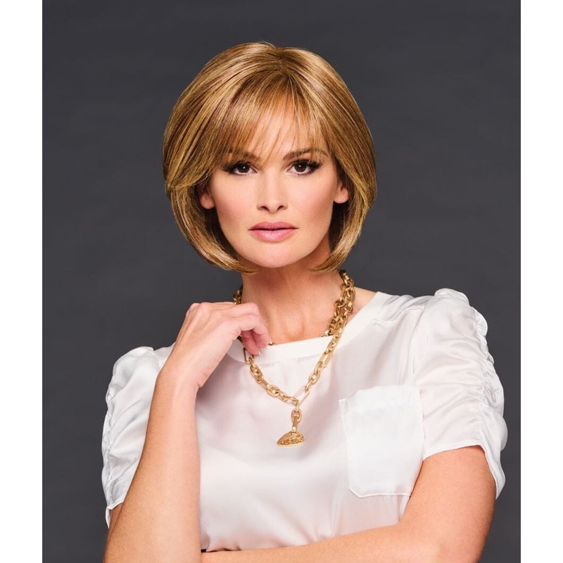 Made You Look Lace Front Wig by Raquel Welch RL10/12 Sunlit Chestnut