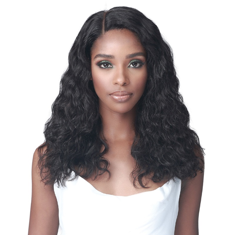 Selena | Lace Front Human Hair Wig by Bobbi Boss Natural