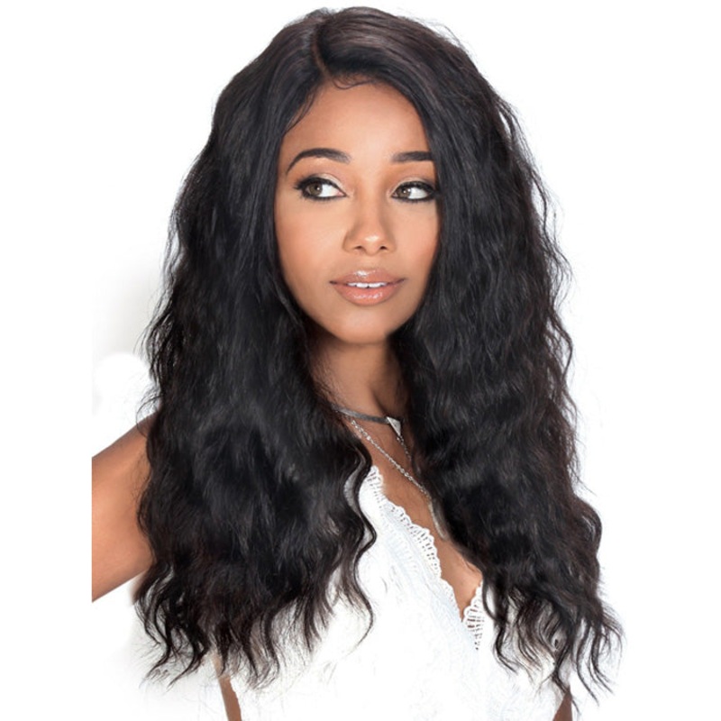 Zury Sis HR 100% Virgin Remy Human Hair Whole Lace Wig HRH – OCEAN WAVE 24 Inch NATURAL