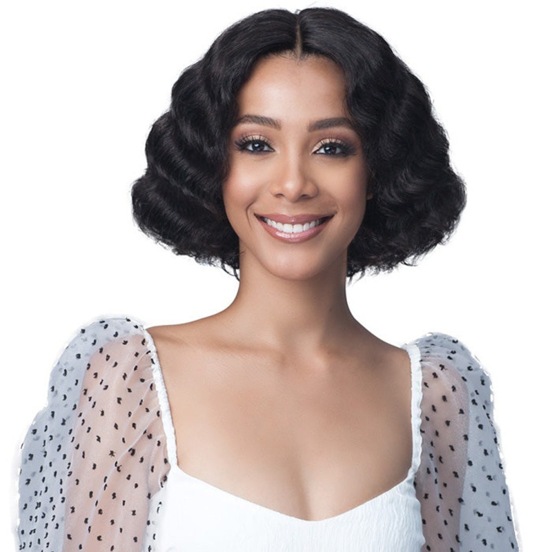 Bobbi Boss Lace Front Wig Unprocessed Human hair MHLF428 ELSIE NATURAL