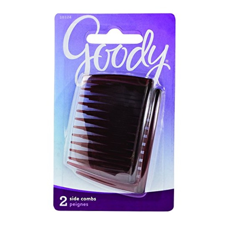 Goody MOCK TORTOISE SIDE Combs – 2 pcs