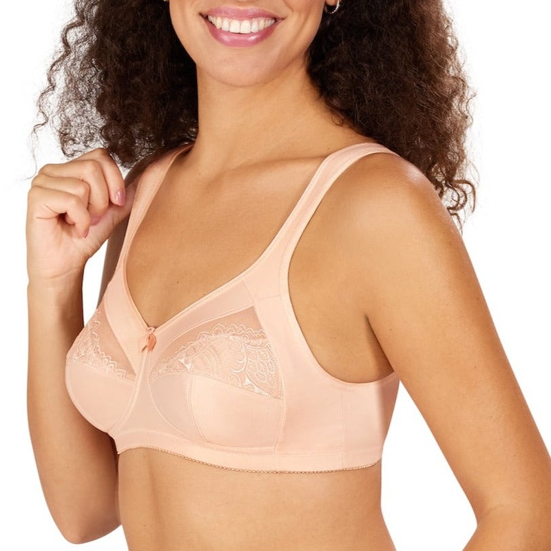 Isadora Wire-free Bra – Blush | Amoena Blush A 34