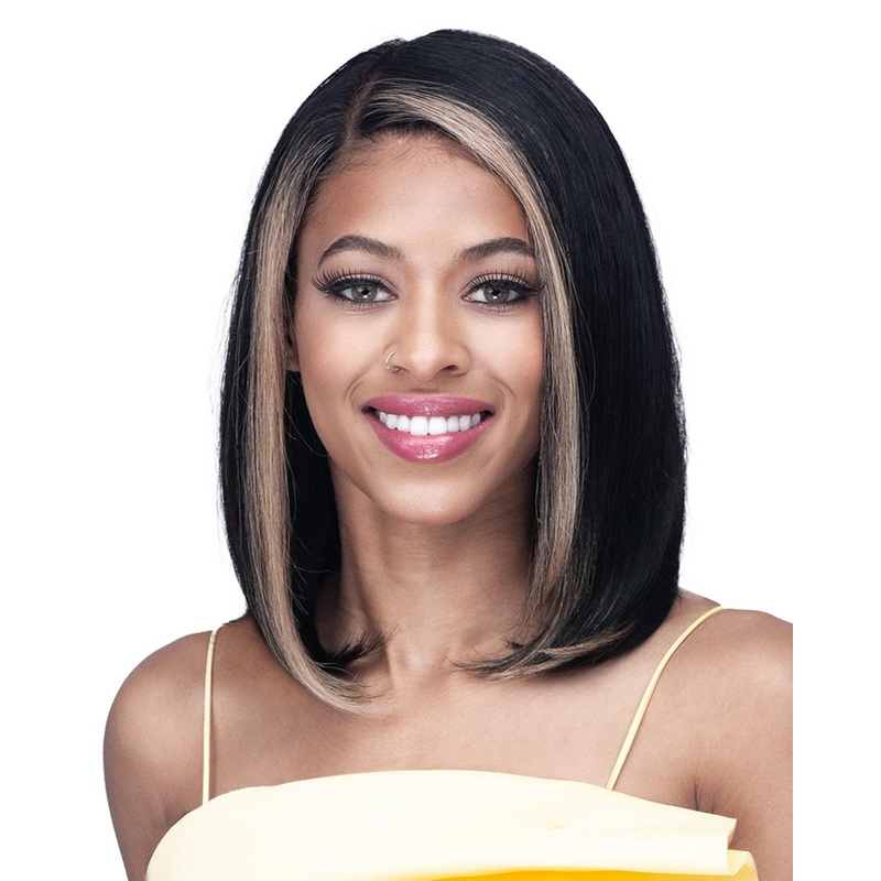 Logan | Lace Front Human Hair Wig by Bobbi Boss Natural