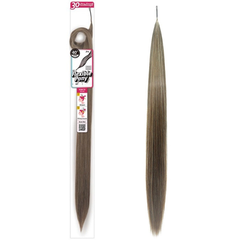 Zury Sis EZ Flexible Pony Straight Ponytail – PONY LONG 1