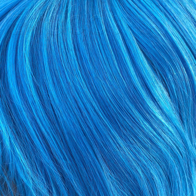 15″ Weft Extension – Teal Blue Mix