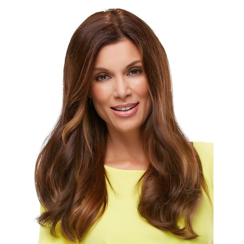 18″ Top Form Exclusive Colors | Remy Human Hair Topper (Full Mono)