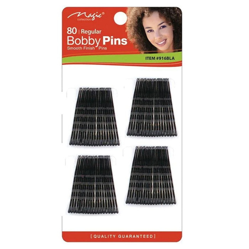 Bob Pins 80 pieces BLACK
