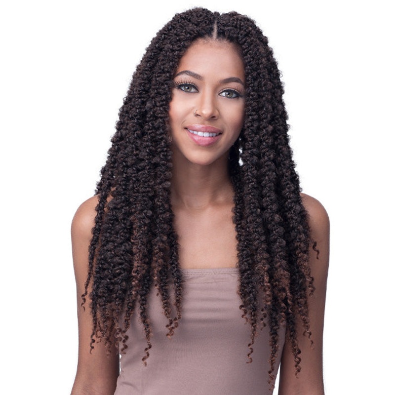 Bobbi Boss Pre-Looped Crochet Braid – 2X CALIF BUTTERFLY LOCS SOFT TIPS 18″ 1