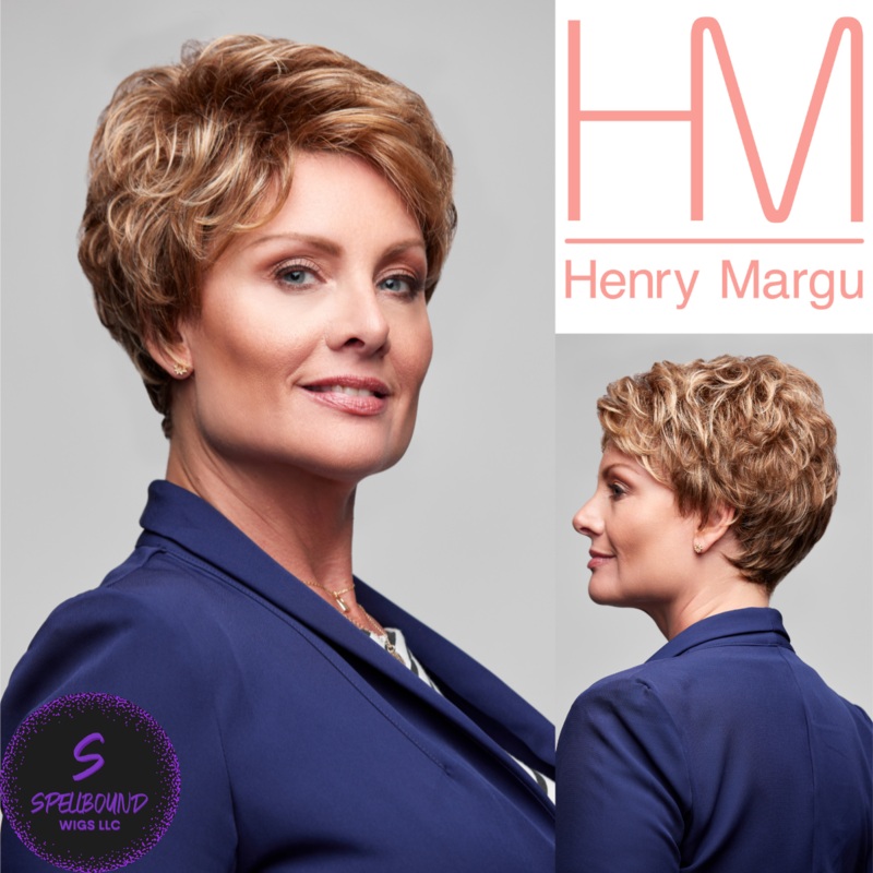 Bonnie – Synthetic Wig Collection by Henry Margu 1BH – Off black with medium dark brown highlights