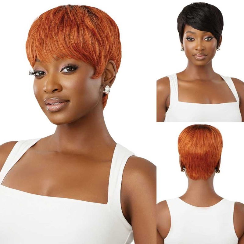 Outre Premium Duby Pre-Bumped Human Hair Wig – Dafne 1 JET BLACK