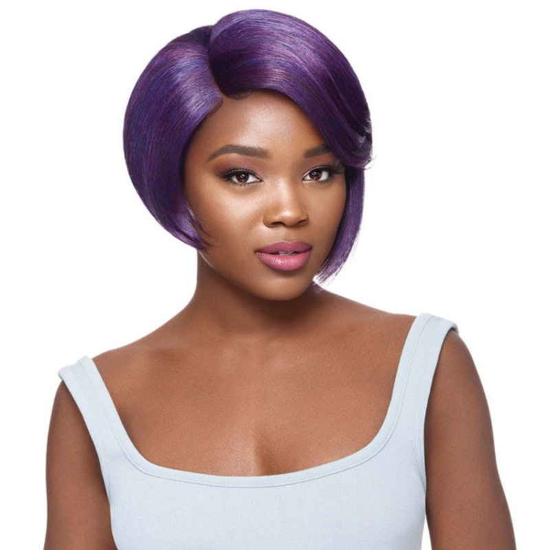 Outre Swiss Lace L Parting Lace Front Wig PEPPER 1