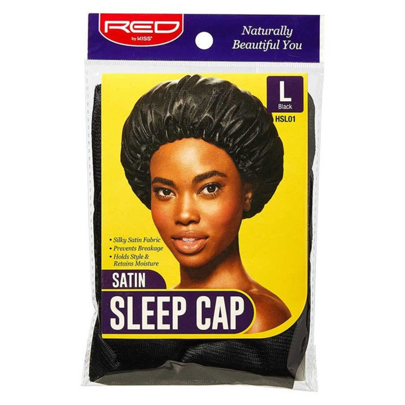 RED by Kiss SATIN SLEEP CAP Large ASSORTED