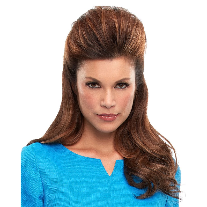 Top This 16 inch | Monofilament Remy Human Hair Topper by Jon Renau 10H24B