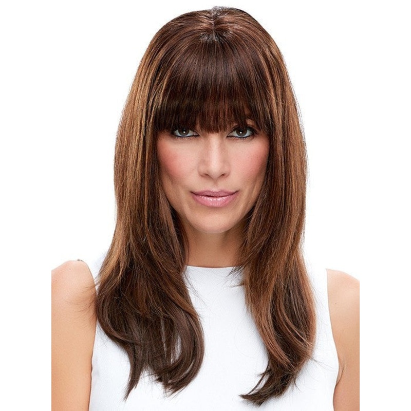 easiFringe Exclusive Colors | Remy Human Hair Topper (Mono Part)