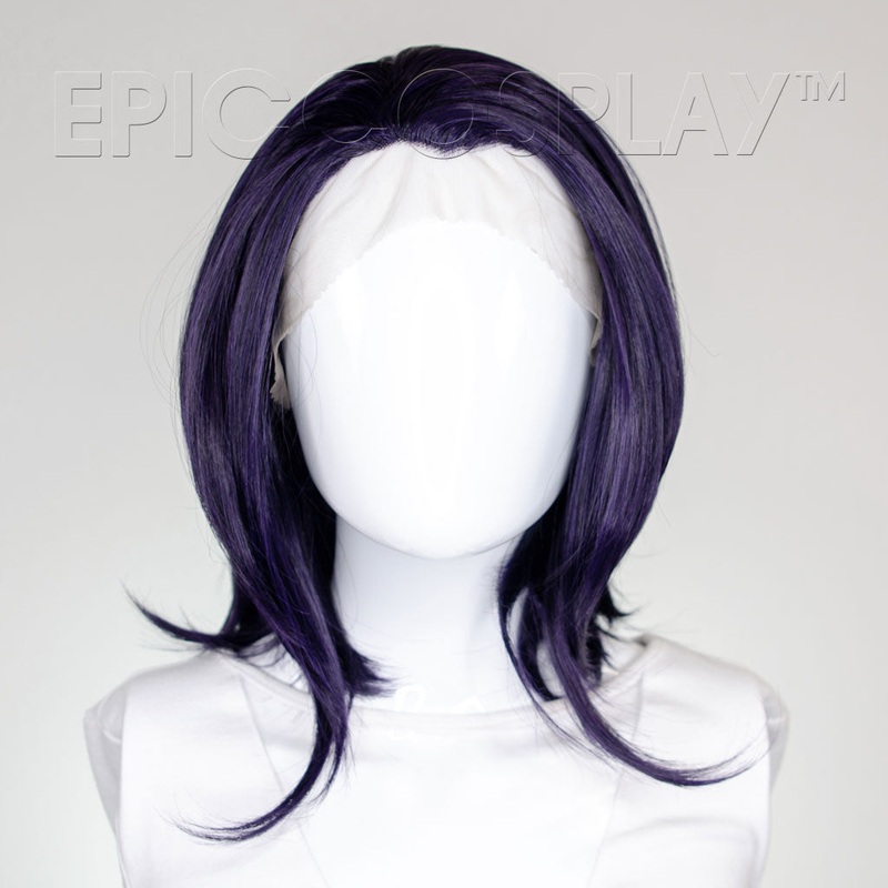 Helen Lacefront – Purple Black Fusion Wig