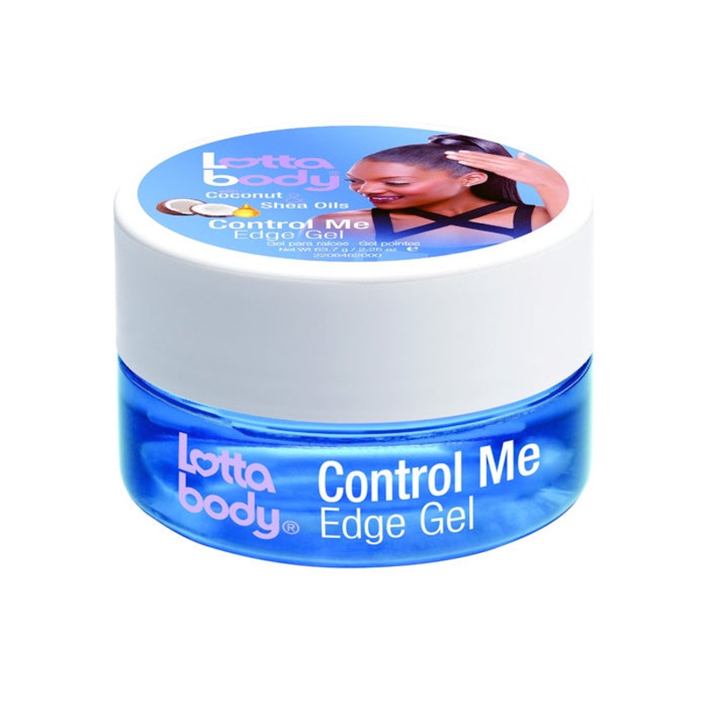 Lottabody Coconut & Shea Oils Control Me Edge Gel 2.25 oz Edge Gel 2.25 oz
