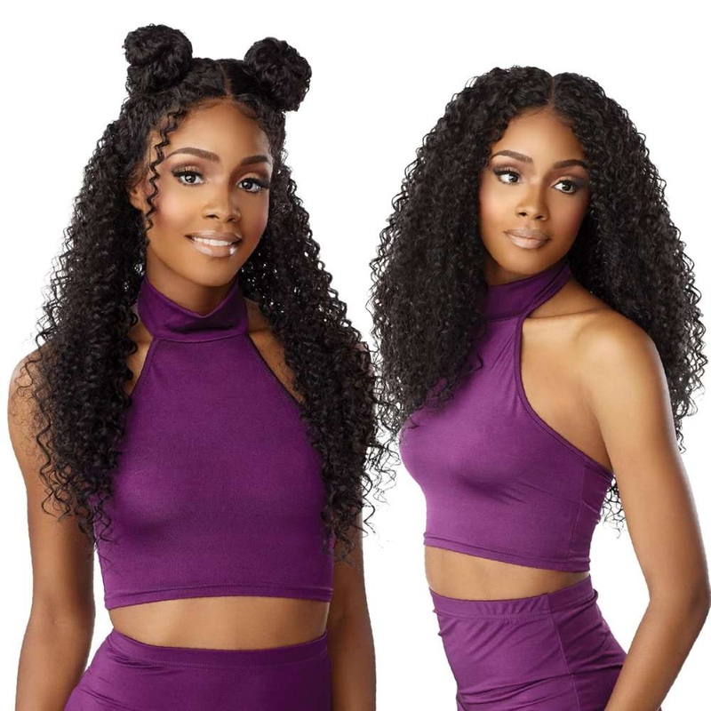 Sensationnel Pre-Styled 3-in-1 Butta Lace Wig – Unit 2 1 JET BLACK
