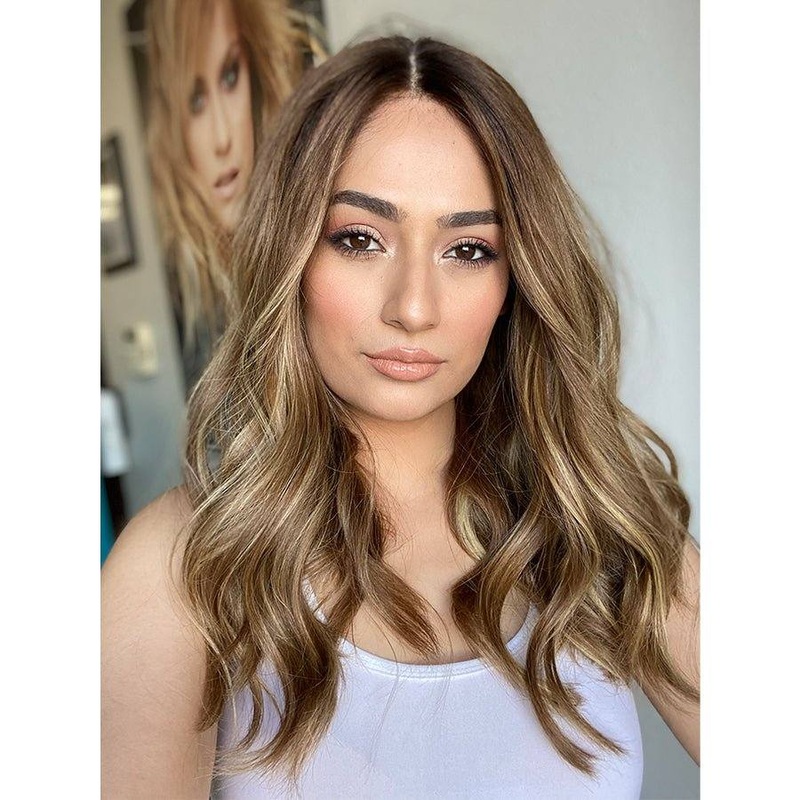 20″ Divine Lace Top Wig Medium Blonde w/ Reverse Balayage