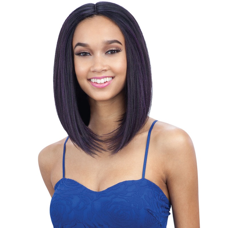 Freetress Equal Lace Deep Invisible L Part Lace Front Wig KISS BLOSSOM 1