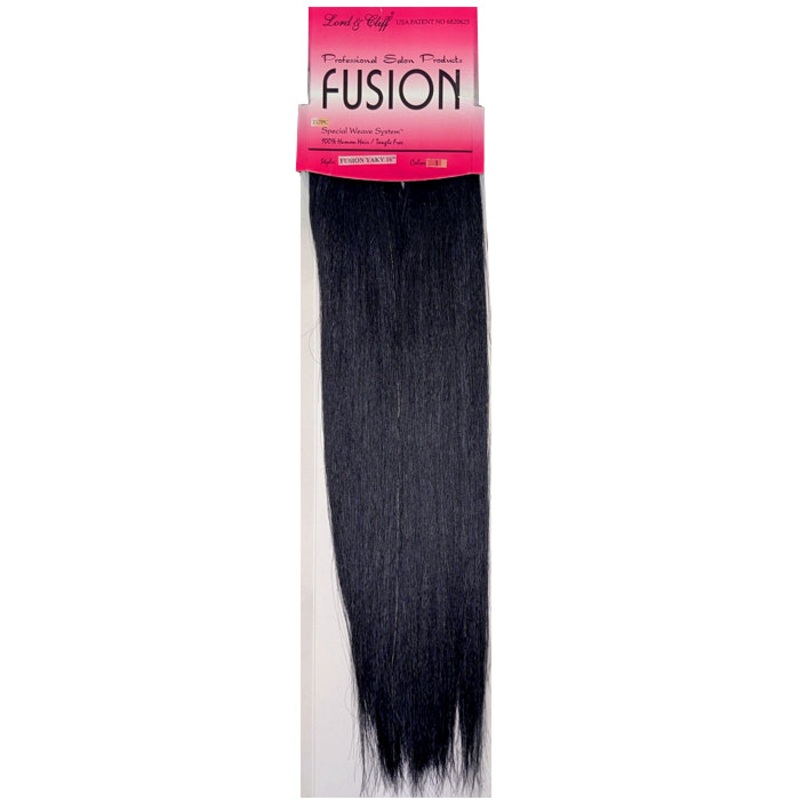Lord & Cliff Fusion Glue Tip 100% Human Hair Extension – YAKY 12/16/20″ 12 12