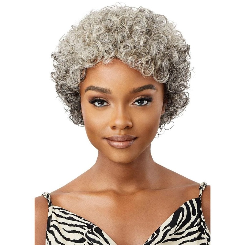 Outre Fab & Fly Gray Glamour Human Hair Wig – HH-Veronica NBLK