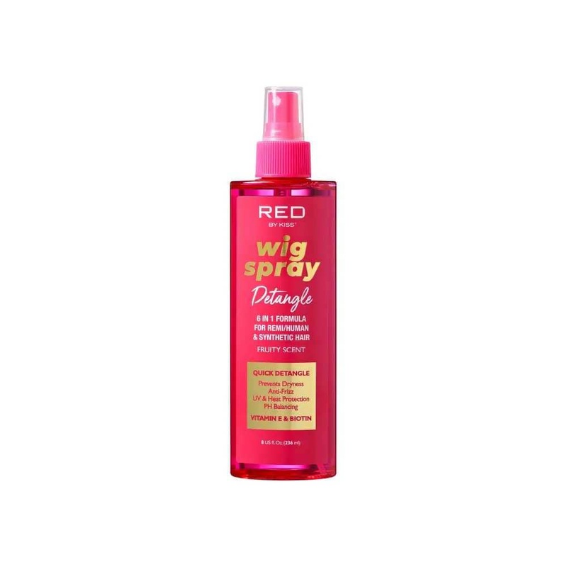 Red By Kiss Remy Human Hair & Synthetic Wig Spray – Detangling 2 oz