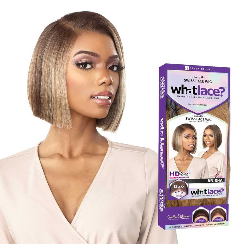 Sensationnel Cloud 9 What Lace 13×6 Lace Frontal Wig – Anisha 1 JET BLACK