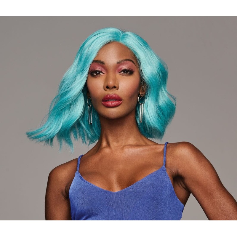 Blue Babe Lace Front Wig by Hairdo | Mono Part HD Blue Babe