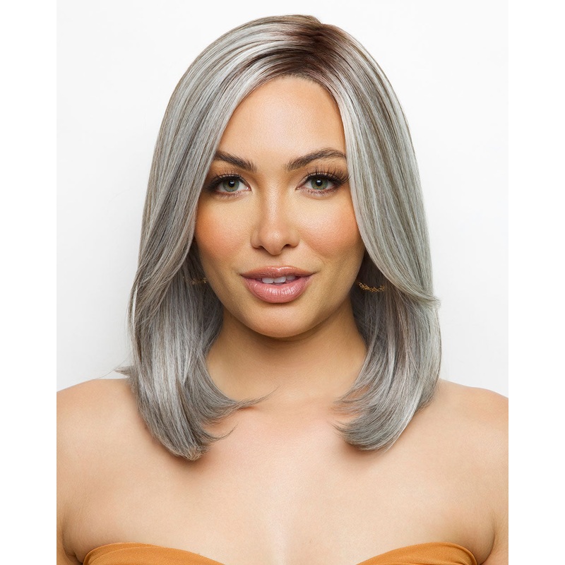 Davina | Lace Front & Monofilament Part Synthetic Wig by Orchid Caramel Biscotti
