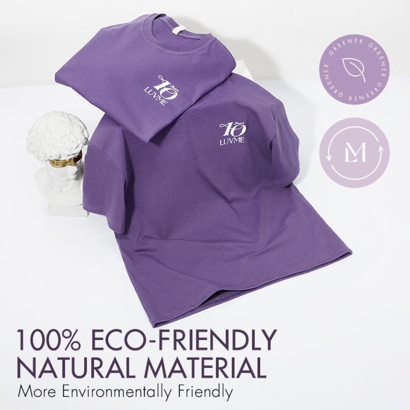 Luvme 10th Anniversary Limited Edition T-shirt, Soft Cotton Tee M