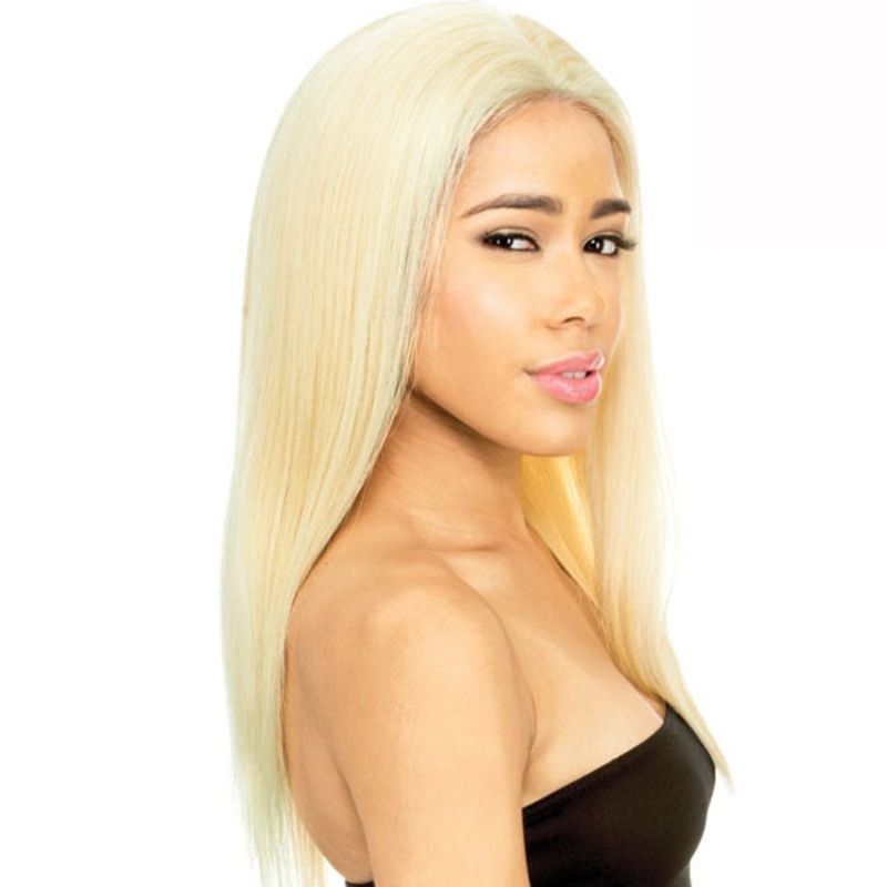 New Born Free Human Hair Remi Brazilian Ali 9A 360 Lace Front Wig – A9360SB 613