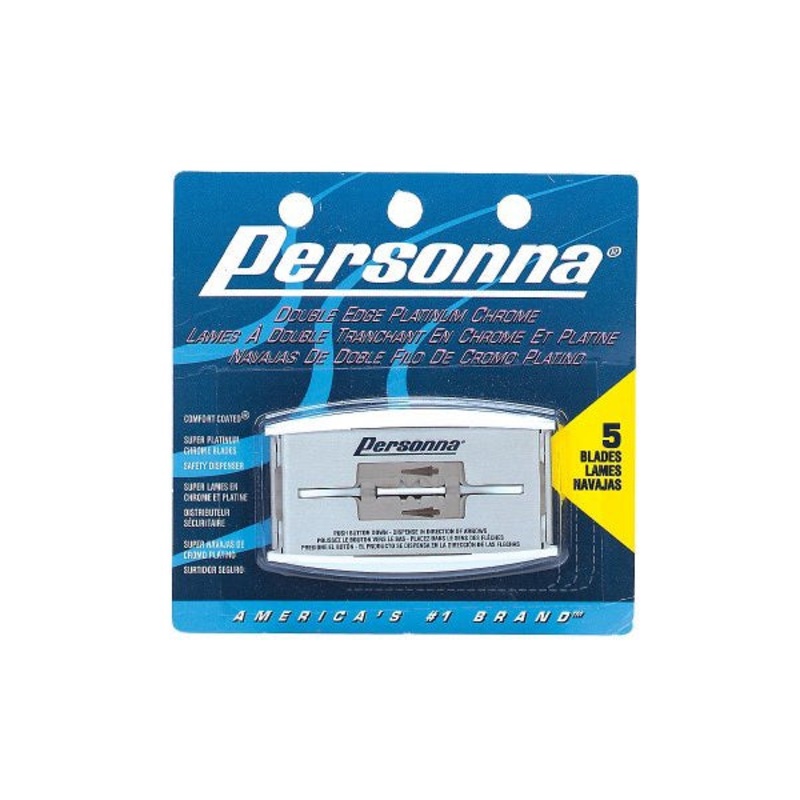 Personna Double Edge Blades -Platinum Chrome BLADES