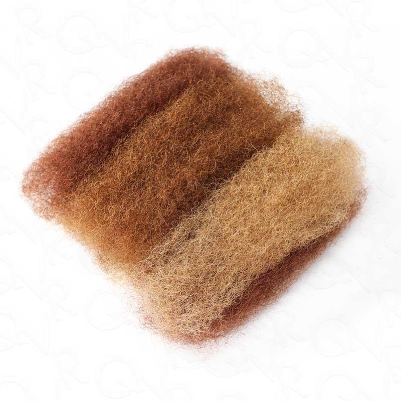 50% OFF| #P33/30/27 Color Afro Kinky Bulk Human Hair Three Colors #P33/30/27 10” 3 Packs (Full Head)