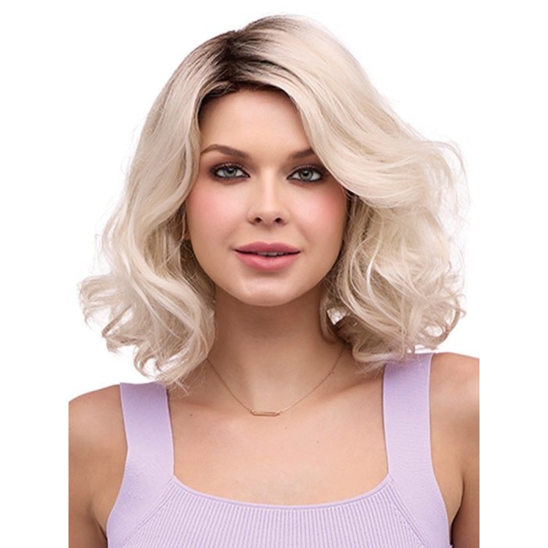 Brittaney | Synthetic Lace Front Wig (Mono Top) ALMOND-BREEZE