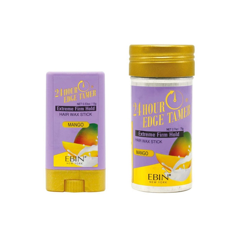 Ebin New York 24 Hour Sleek Extreme Firm Hold Hair Wax Stick 0.53 / 2.7 Oz 0.5 OZ Coconut
