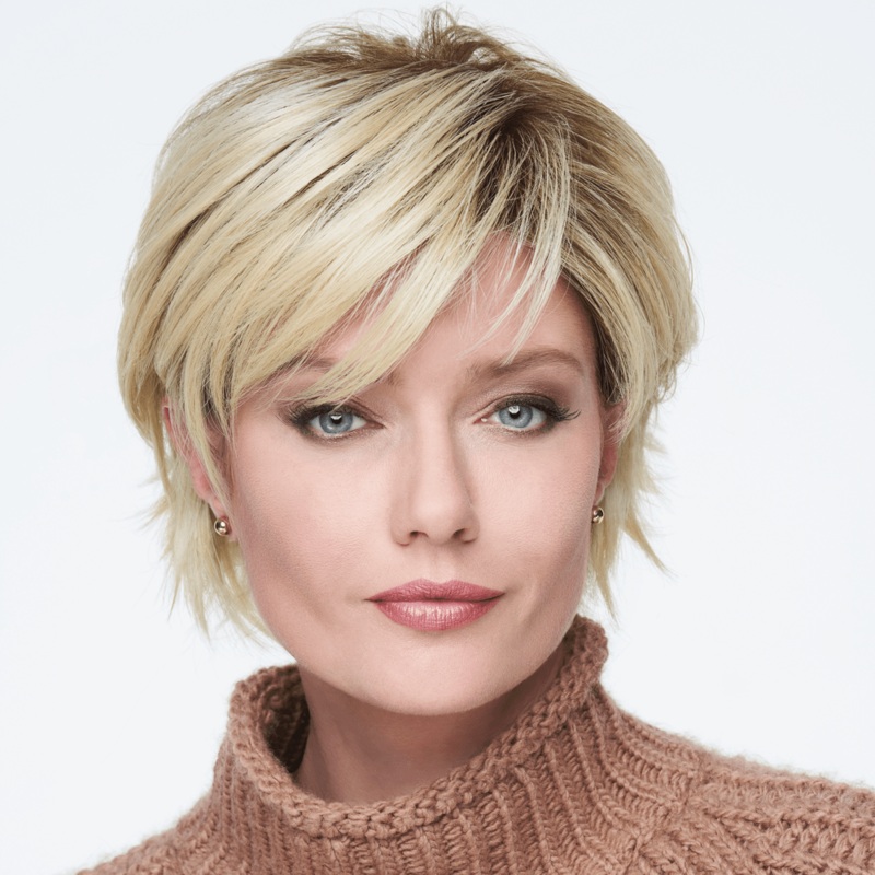 Flirting with Fashion Wig by Raquel Welch in RL17/23SS Shaded Iced Latte Macchiato | Open Box | All Sales Final RL17/23SS Shaded Iced Latte Macchiato