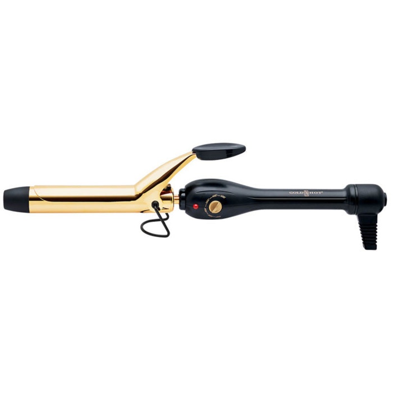 GOLD ‘N HOT Professional Ceramic Spring Curling Iron 1″ gh2149
