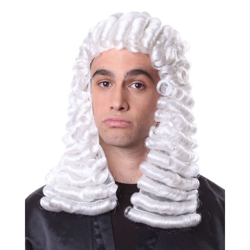 Judge | by Sepia Costume Wigs White