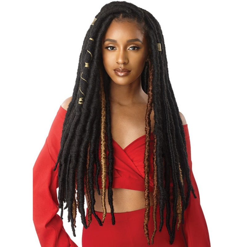 Outre X-Pression Crochet Braid – NATURAL KINKY TWIST 30″ 1