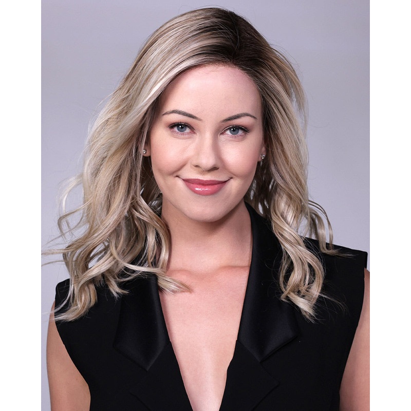 Oxford | Lace Front & Monofilament Part Synthetic Wig by Belle Tress Beige Linen Blonde-R