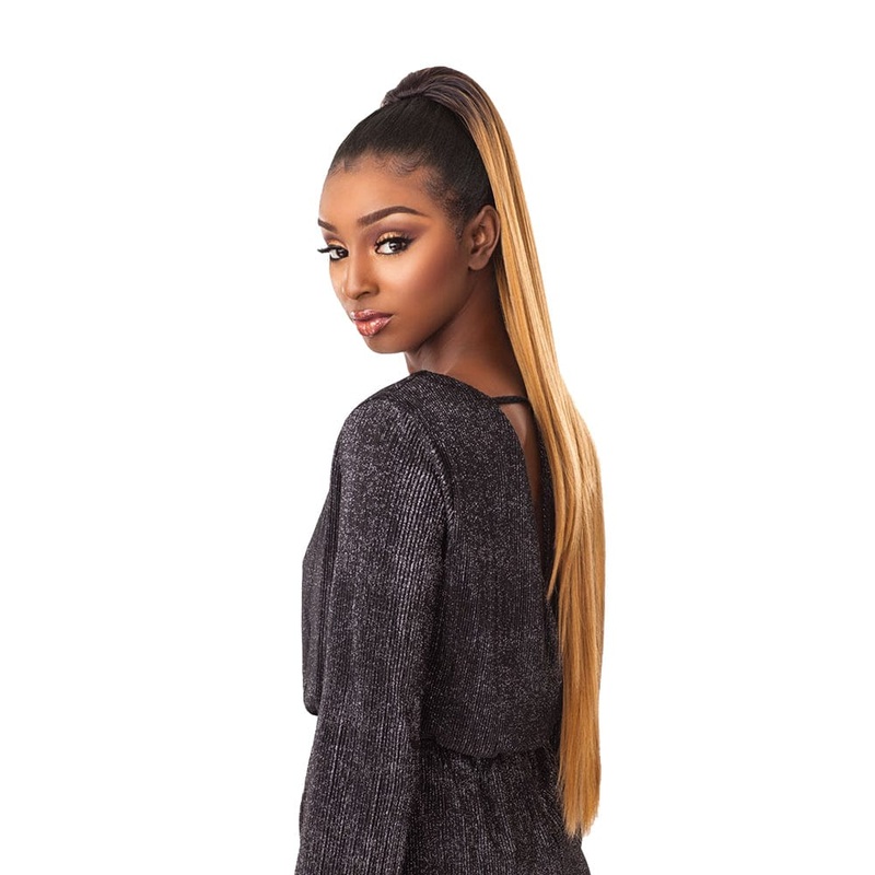 Sensationnel Instant Ponytail – Sleek Straight 30″ 1 JET BLACK