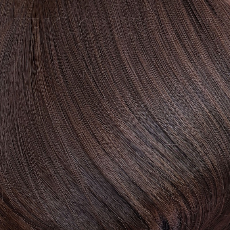 15″ Weft Extension – Dark Brown