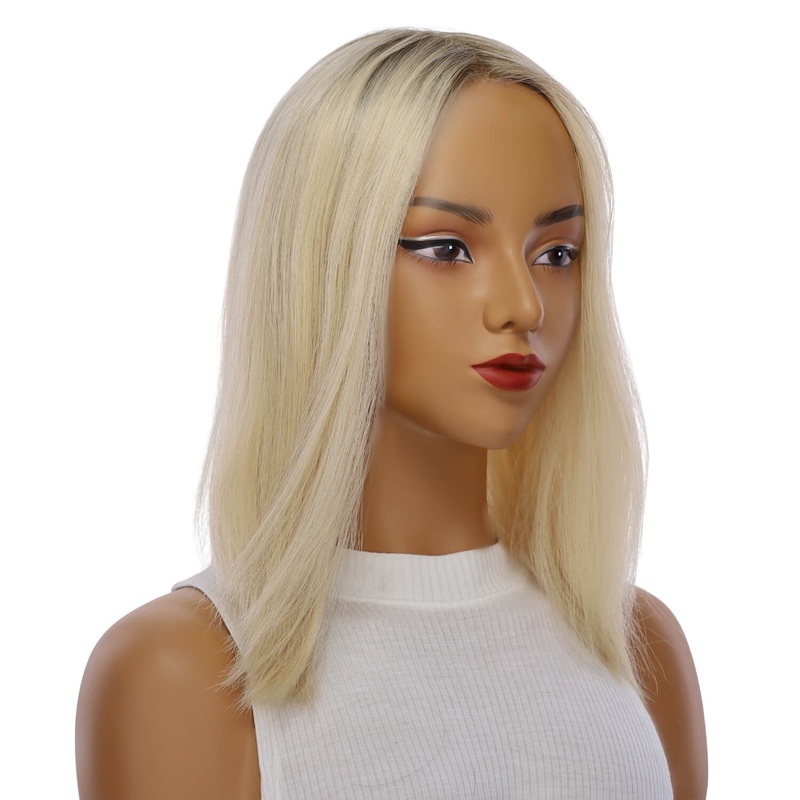 16″ Divine Lace Top Topper Platinum Blonde 2.0 Zig Zag Lace Front