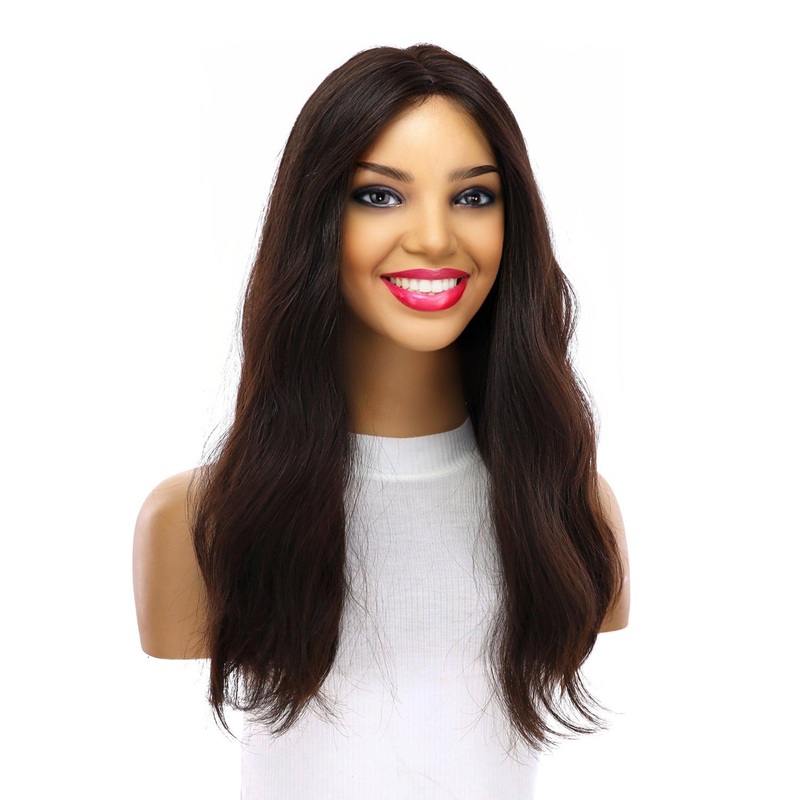 20″ Divine Lace Top Wig Neutral Black Wavy