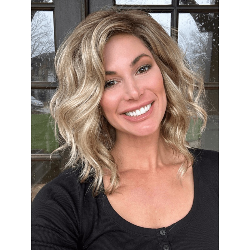 Julianne Lite Petite | Synthetic Lace Front Wig (Hand Tied) 1B