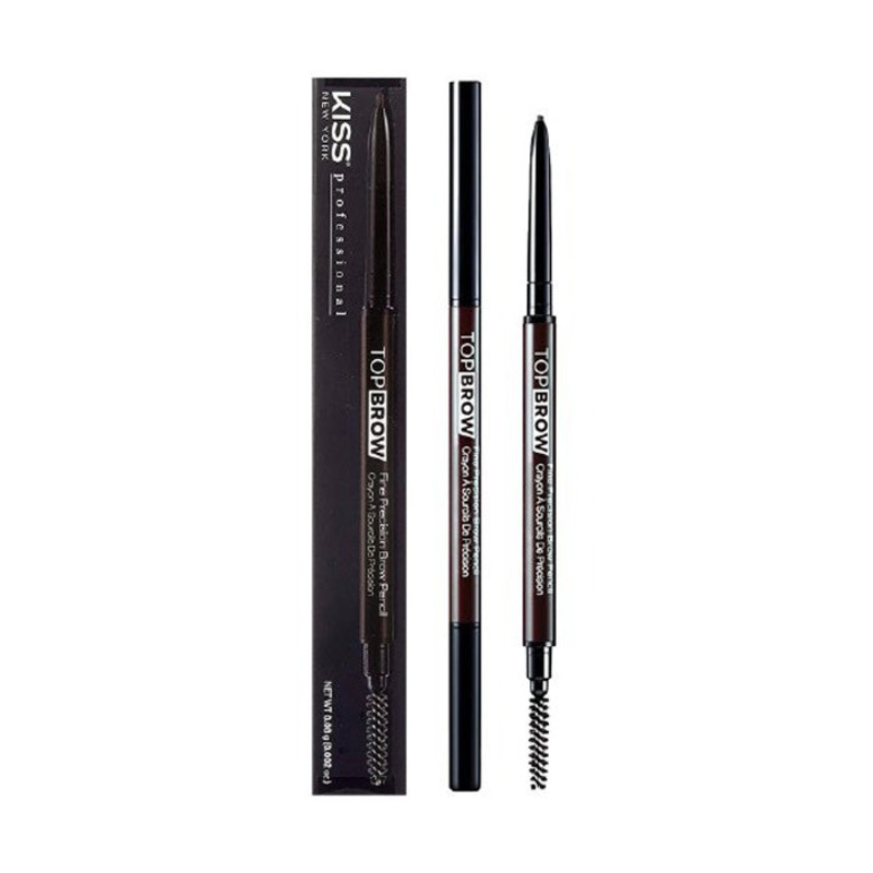 Kiss New York Professional FINE PRECISION BROW PENCIL BROWN – KBPP03A